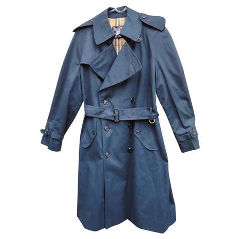 burberry trench in navy review|authentic burberry trench coat.